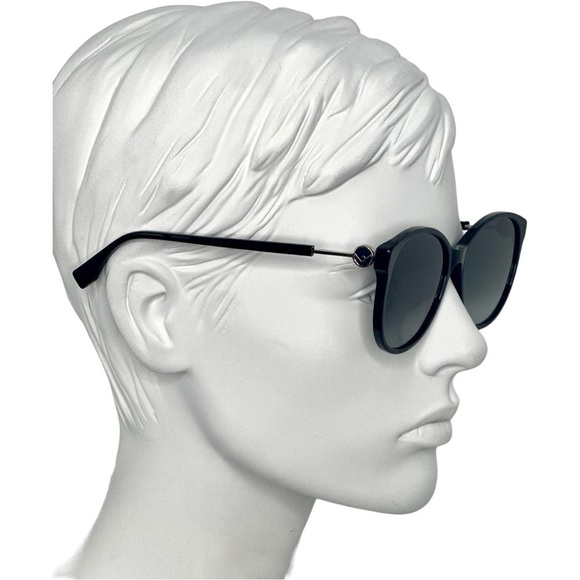 FENDI Sunglasses FF 0412/S 0807 90 Black Frame Grey Shaded Lenses 58mm BNWT - Picture 3 of 13